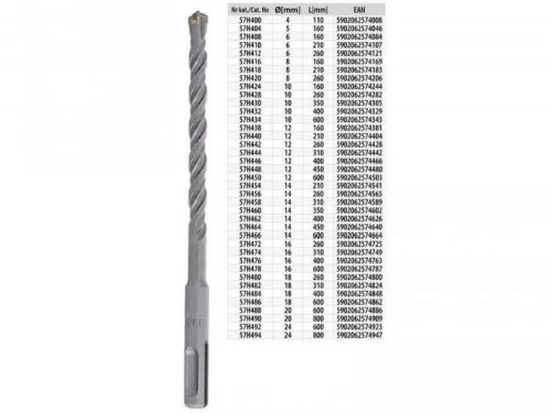 BETONFÚRÓ SDS  6X 110 MM GRAPHITE   57H406