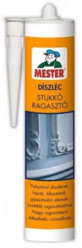 DÍSZLÉC STUKKÓ RAGASZTÓ 310 ML FEHÉR MESTER 