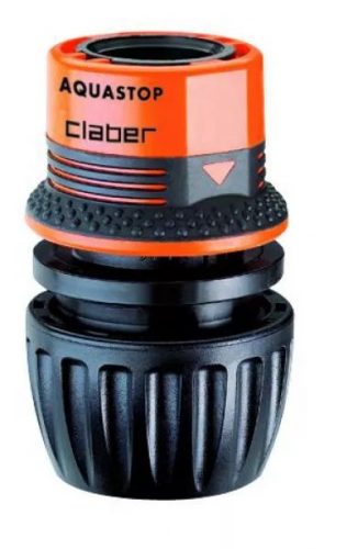 GYORSCSATLAKOZÓ CLABER 8548 1/2-3/4" STOP UNIVERZÁLIS ERGOGRIP