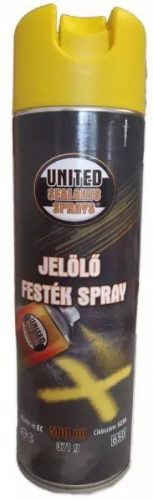 JELÖLŐ SPRAY 500 ML SÁRGA 