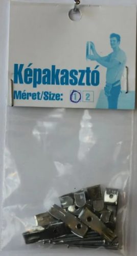 KÉPHOROG  1-ES ACÉLTŰSZEGGEL/10 DB