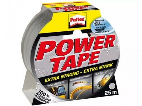 RAGASZTÓSZALAG POWER TAPE EZÜST 25 M 1677377