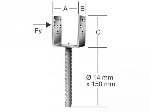 VORMANN OSZLOPTALP 71278 81X50X80 BET.