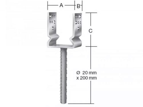 VORMANN OSZLOPTALP 71296 91X60X125 BET.