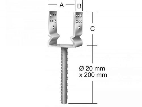 VORMANN OSZLOPTALP 71300 141X60X125 BET.