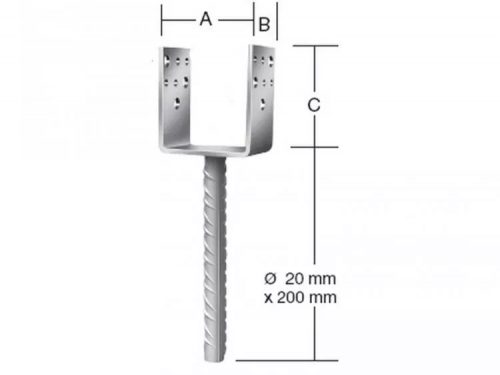 VORMANN OSZLOPTALP 71317 101X60X100 BET.