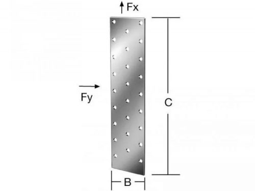 VORMANN PERFORÁLT LEMEZ 71052 100X300/10 DB