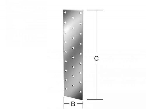 VORMANN PERFORÁLT LEMEZ 71055 120x300 mm/10 db