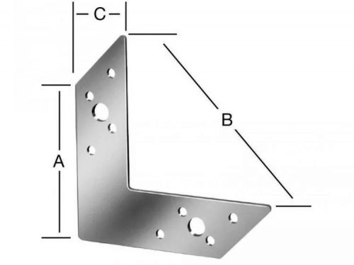 VORMANN SZEGLEMEZ 71003 109x109x30 mm/20 db