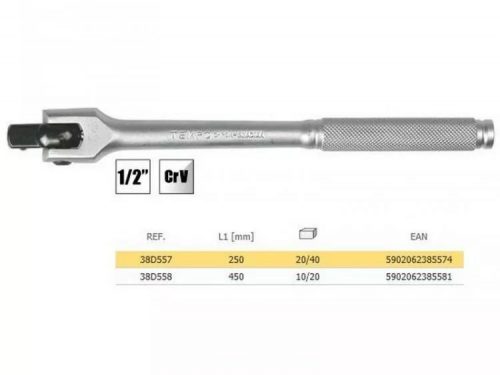 HAJTÓKAR FLEX TOPEX 38D558 1/2˝ 450MM