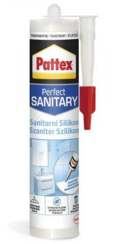 SZILIKON SZANITER PATTEX 280 ML TRANSPARENS