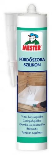 SZILIKON FÜRDŐSZOBAI 280 ML ÁTLÁTSZÓ  MESTER 