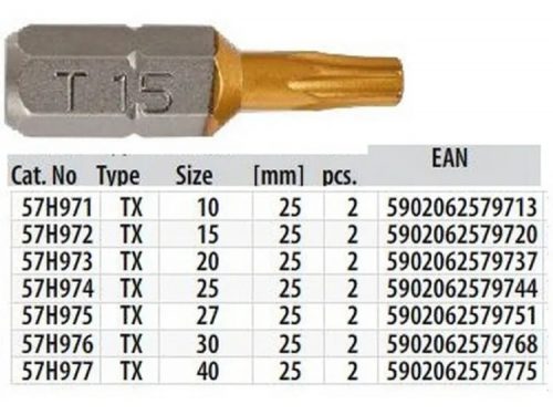 BEHAJTÓTÜSKE GRAPHITE  57H976 TX30/2DB