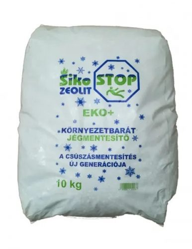 JÉGMENTESÍTŐ ZEOLIT/ 10 KG KÖRNYEZETBARÁT/ MAX 10 CSOMAG REN...SRA !