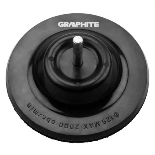 RUGALMAS CSISZOLÓTÁNYÉR GRAPHITE 55H824 125MM