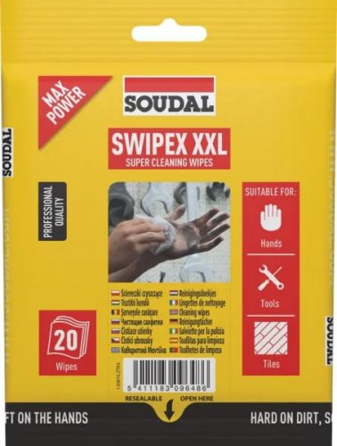 TISZTÍTÓ KENDŐ IPARI SWIPEX 20 DB/CS. SOUDAL