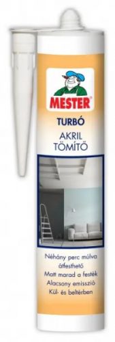 TÖMÍTŐ AKRIL MESTER TURBÓ FEHÉR 310 ML 