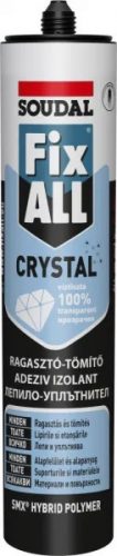 TÖMÍTŐ RAGASZTÓ FIX ALL CRYSTAL SZÍNTELEN 290 M SOUDAL 